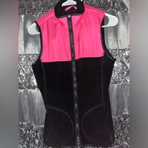 VSX Neon Pink & Black Activewear Vest Size XS